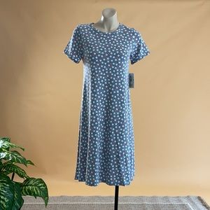 Patriotic Stars Lularoe Carly Dress